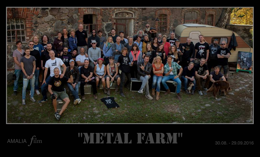 Dreharbeiten zum ZDF Movie „Metal Farm“